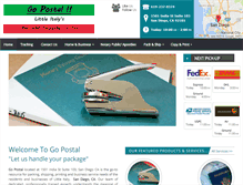 Tablet Screenshot of gopostalsd.com